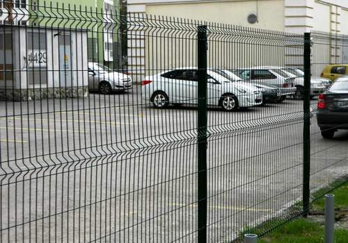 Ограждение парковки офиса, производства в Берёзовском
